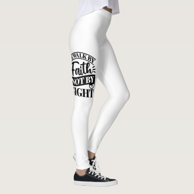 Walk by faith  leggings (Right)