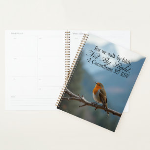 Walk by Faith Not by Sight 2 Corinthians 5:7 Planner