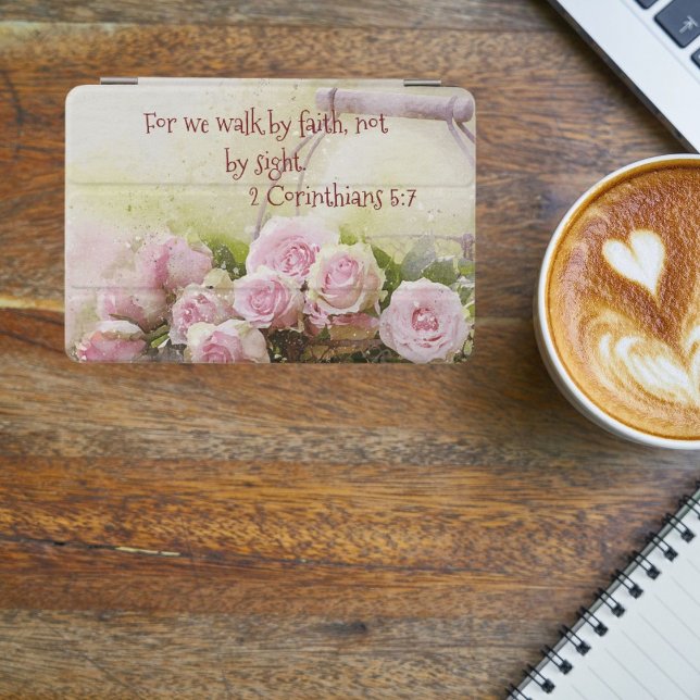 Walk by Faith not sight Scripture iPad 7.9 Cover (Creator Uploaded)