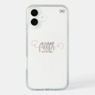 Walk By Faith, iPhone 16 Plus Case