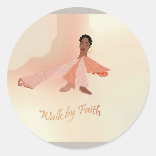 Walk by Faith stickers (Front)