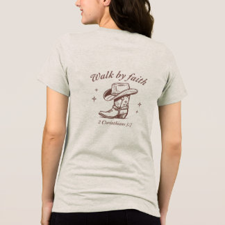 walk by faith Tri-Blend shirt