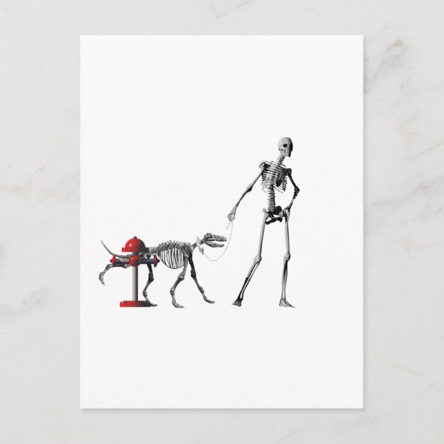 walk dog postcard (Front)