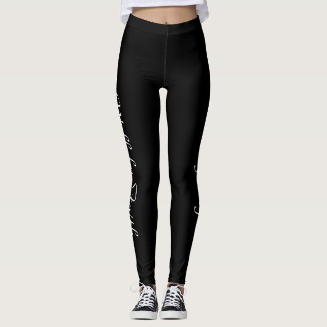 Walk Faith Not By Sight Leggings (Front)