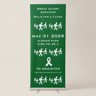 Walk For A Cause Retractable Banner