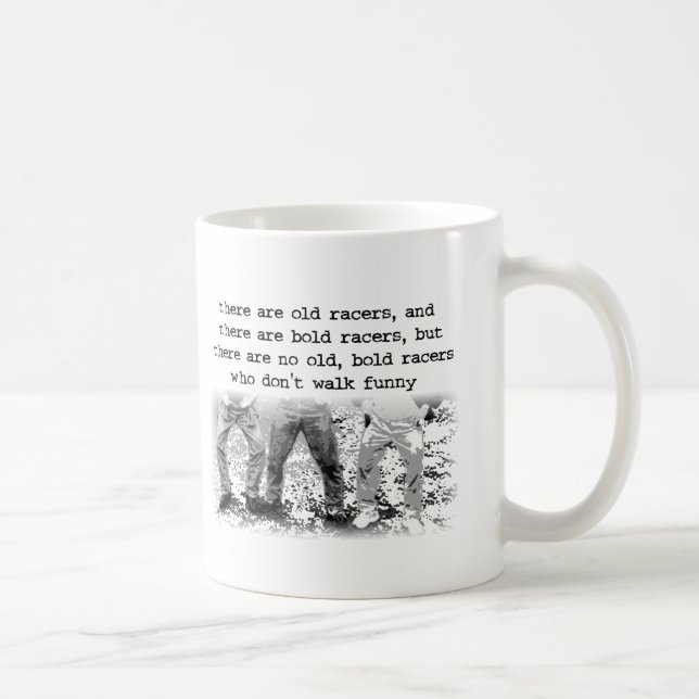Walk Funny Dirt Bike Motocross Mug (Right)