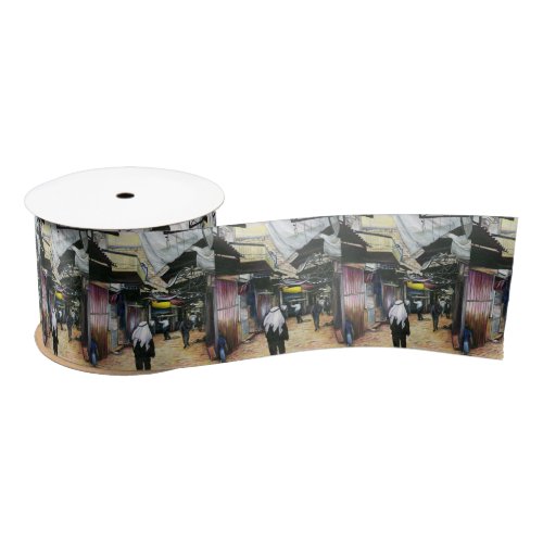 Walk Home through Antiquity Jerusalem Satin Ribbon