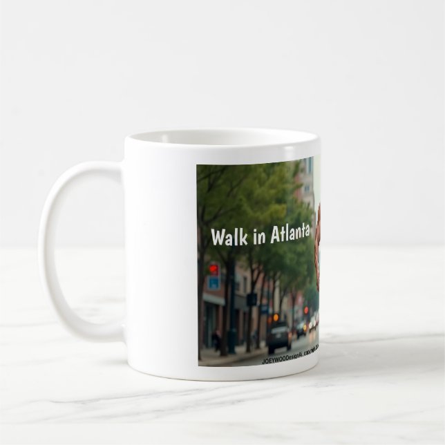 Walk in Atlanta Coffee Mug (Left)