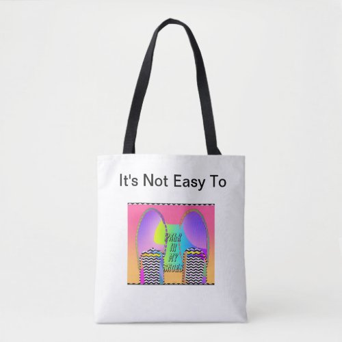 Walk In My Shoes Shoulder Tote Bag