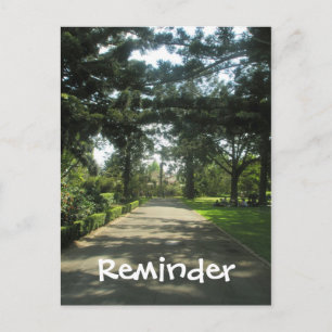 Walk in the Park Reminder Card