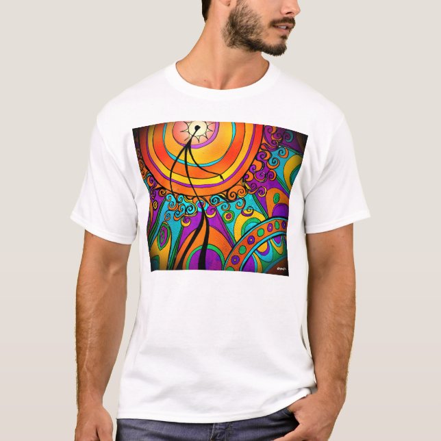 Walk In The Sun White T-Shirt (Front)