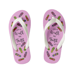 Walk in Truth Kid's Flip Flops