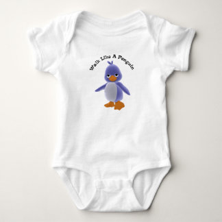 Walk Like A Penguin Crawler T-Shirt Baby Bodysuit