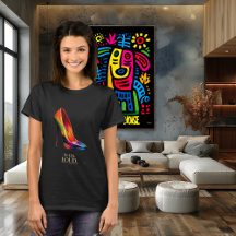 Walk Loud Colorful High Heel Fashion Illustration