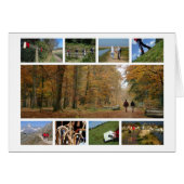 Walk-lover's card (Front Horizontal)