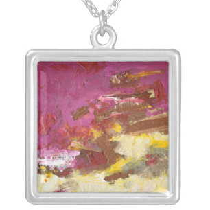 Walk me Through It Silver Plated Necklace