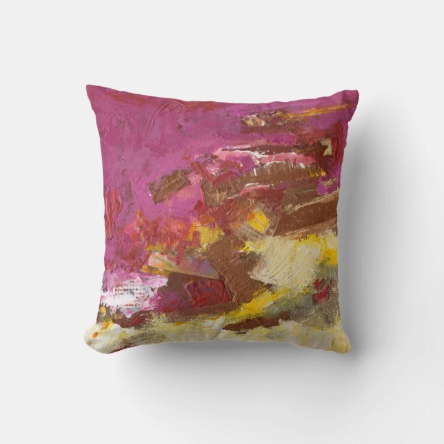 Walk me Through It Throw Pillow (Front)