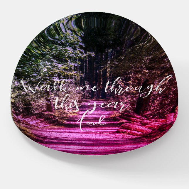 Walk Me Through this Year, Lord Christian Paperweight (Angled)