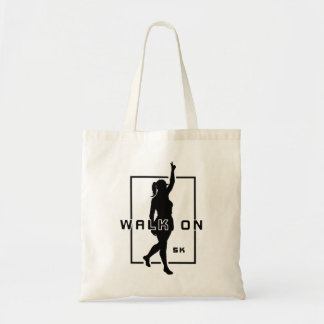WALK ON 5K Female Victory Design Tote Bag