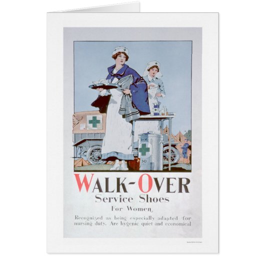 Walk-Over Service Shoes (US00099) Cards (Front)