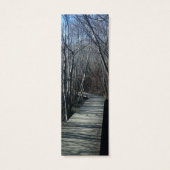 Walk Path Nature Bookmark (Back)