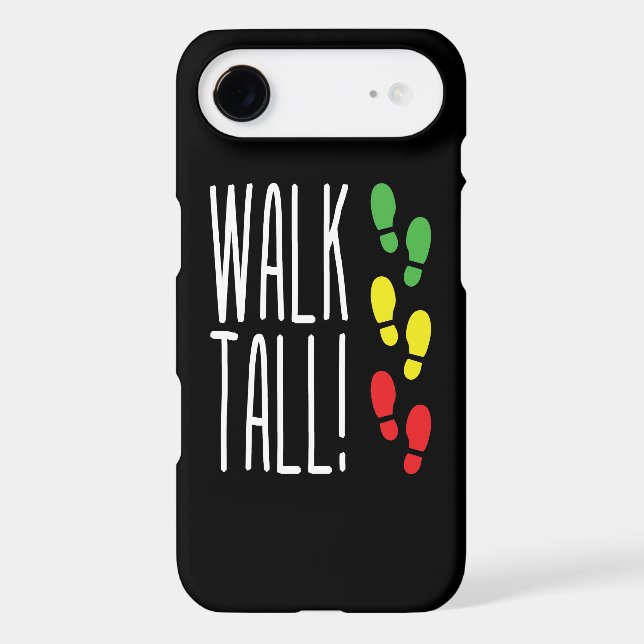 Walk Tall Case-Mate iPhone Case (Back)