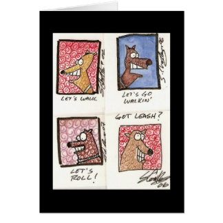 walk the dog cards