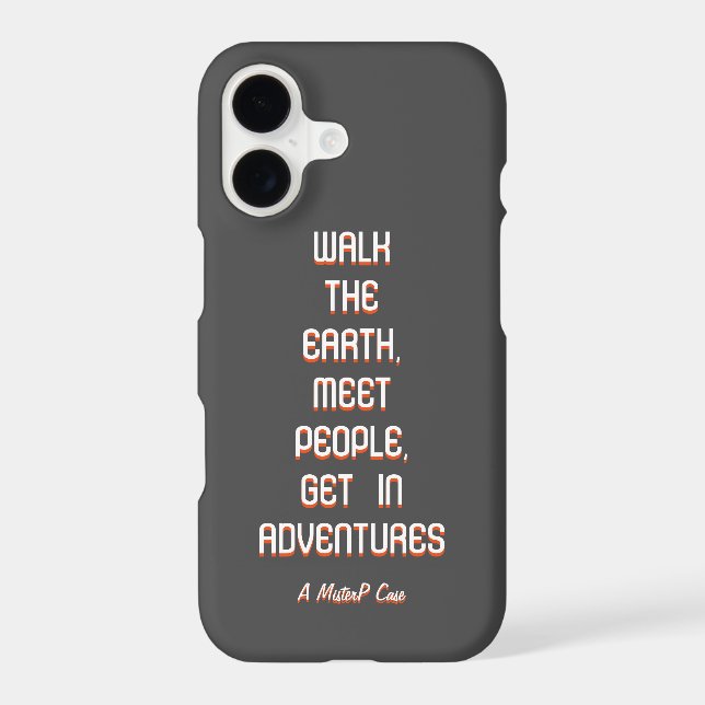 Walk The Earth - A MisterP Case (Back)