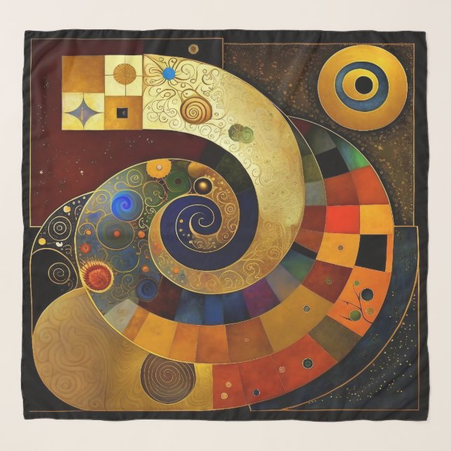 Walk the Labyrinth Scarf (Front)