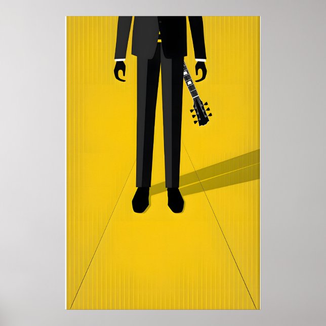 Walk the Line Inspired Original Design -Print Only Poster (Front)