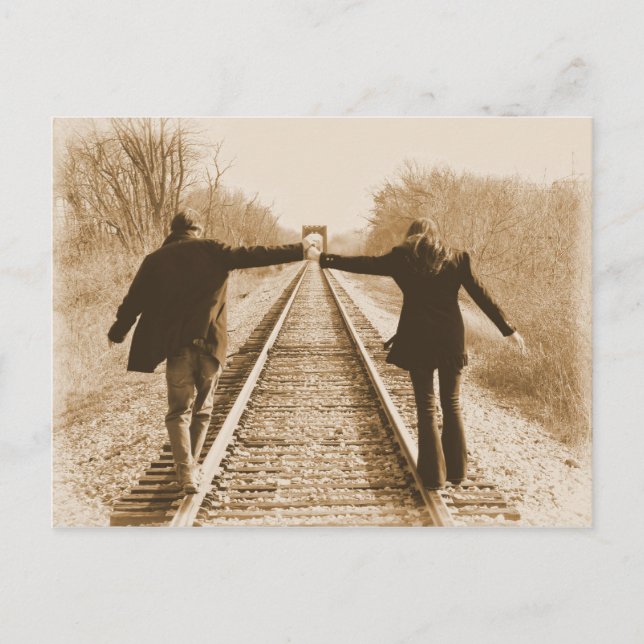 Walk the Rails Together - Postcard (Front)