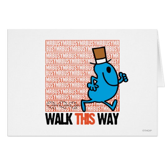 Walk This Way Cards (Front Horizontal)
