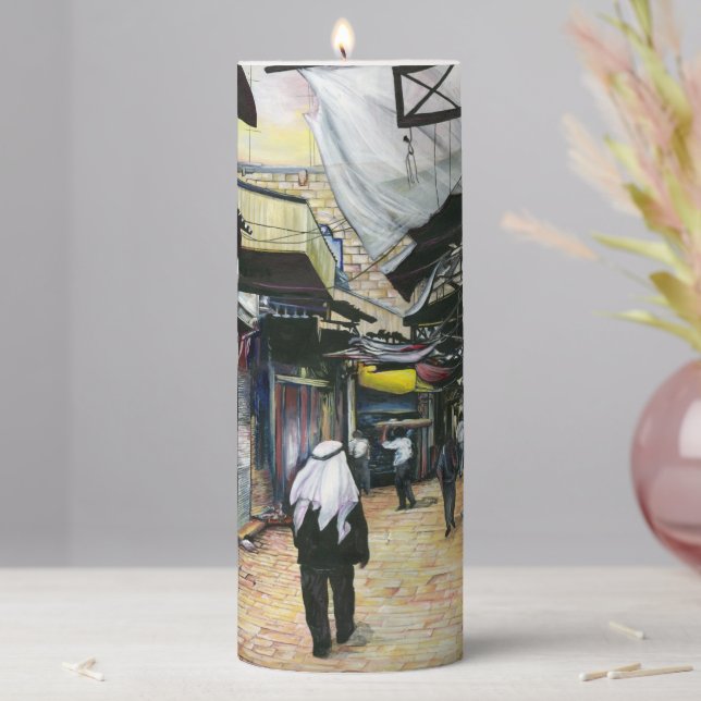 Walk Through Antiquity Pillar Candle (In Situ)