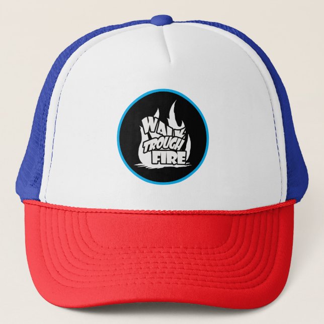 Walk Through Fire Trucker Hat (Front)
