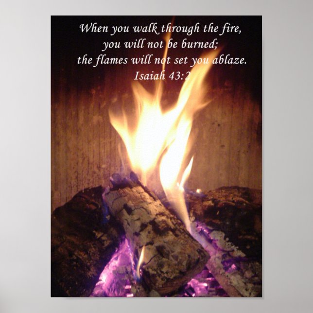 Walk Through The Fire Poster (Front)