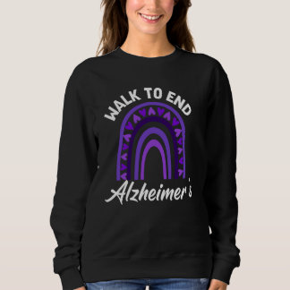 Walk To End Alzheimer's ALZ Alzheimer's Awareness Sweatshirt