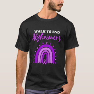 Walk To End Alzheimers Disease Alzheimers Awarenes T-Shirt