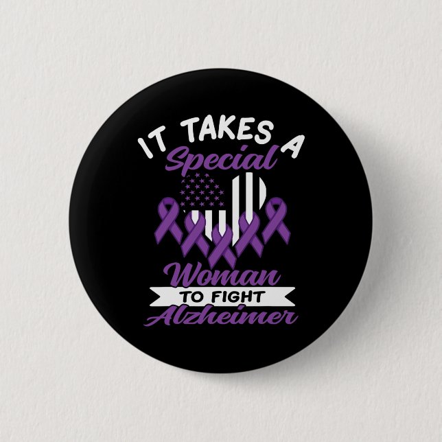 Walk To End Heimer Heimers Awareness 1  Button (Front)