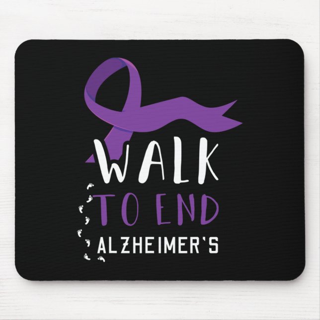 Walk To End Heimerheimer Heimerheimers Awareness  Mouse Pad (Front)