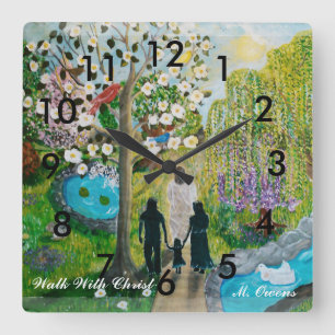 Walk With Christ Clock With Numbers