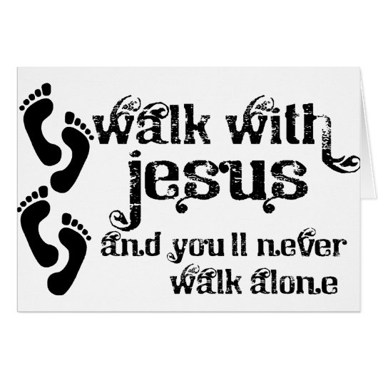 Walk With Jesus (Front Horizontal)