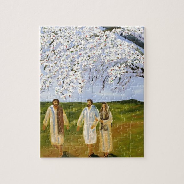 Walk With Jesus Jigsaw Puzzle (Vertical)
