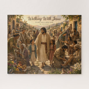Walk With Jesus Jigsaw Puzzle