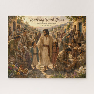 Walk With Jesus Jigsaw Puzzle