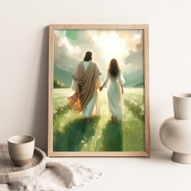 Walk With Me Jesus _ Christian Wall Art _ Jesus Wa (Creator Uploaded)