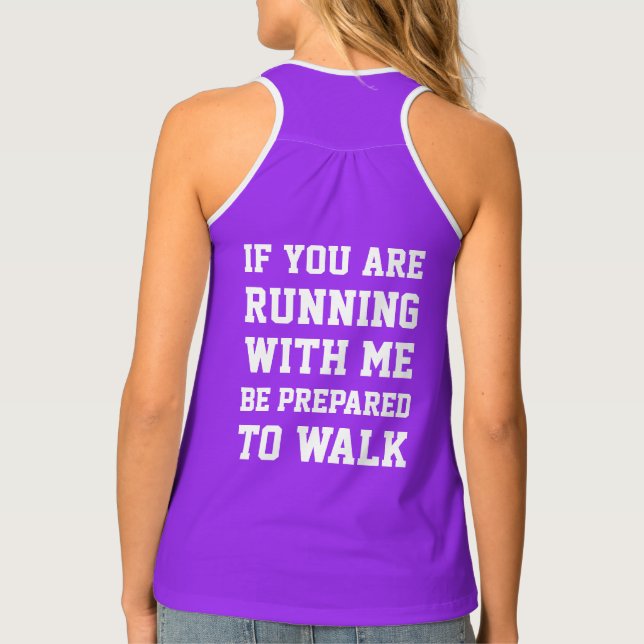 Walk With Me Tank Top (Back)