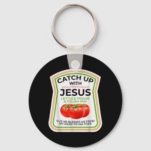 Walk With The Lord Psalm 37_4 Funny Christian Chup Keychain