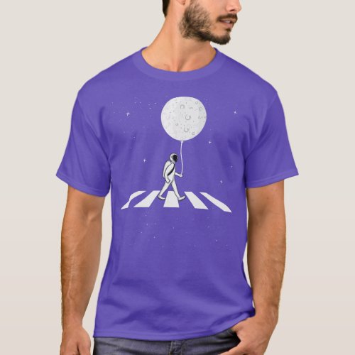 Walk With The Moon Astronaut T_Shirt