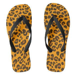 Walk with Wild Elegance Flip Flops
