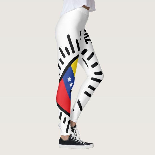 walk with your Venezuelan heart Leggings (Right)